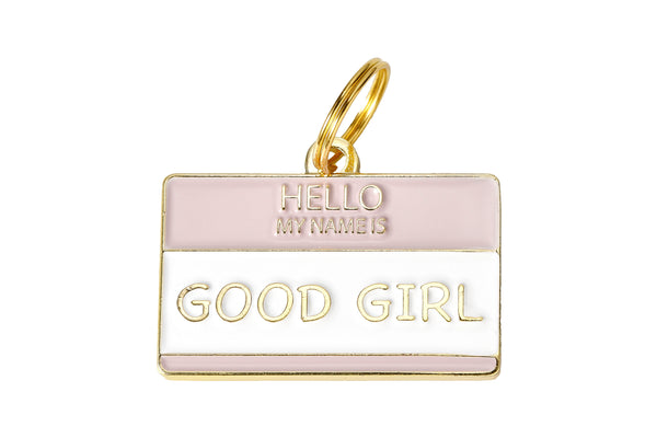 'Good Girl' Pet ID Tag