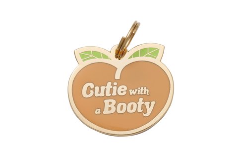 'Cutie with a Booty' Pet ID Tag