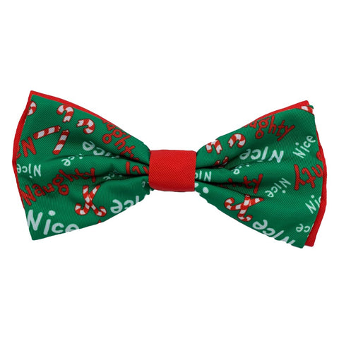 Naughty & Nice Bow Tie