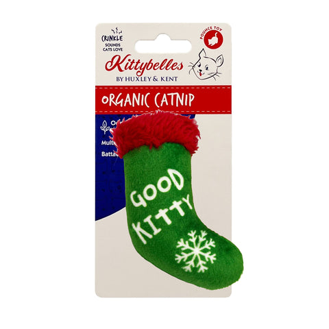 Good/Bad Kitty Stocking Cat Toy