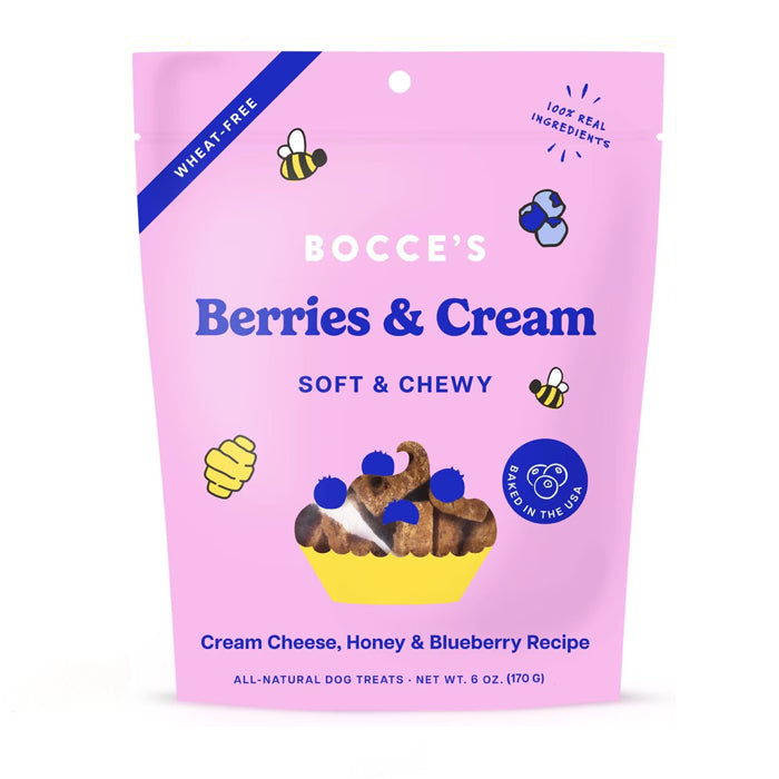 Berries & Cream 6oz Soft & Chewy Dog Treats