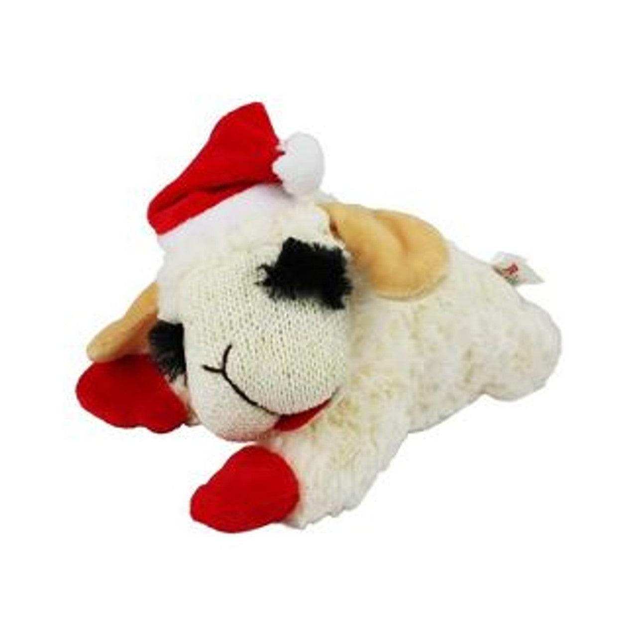 Lamb Chop with Santa Hat