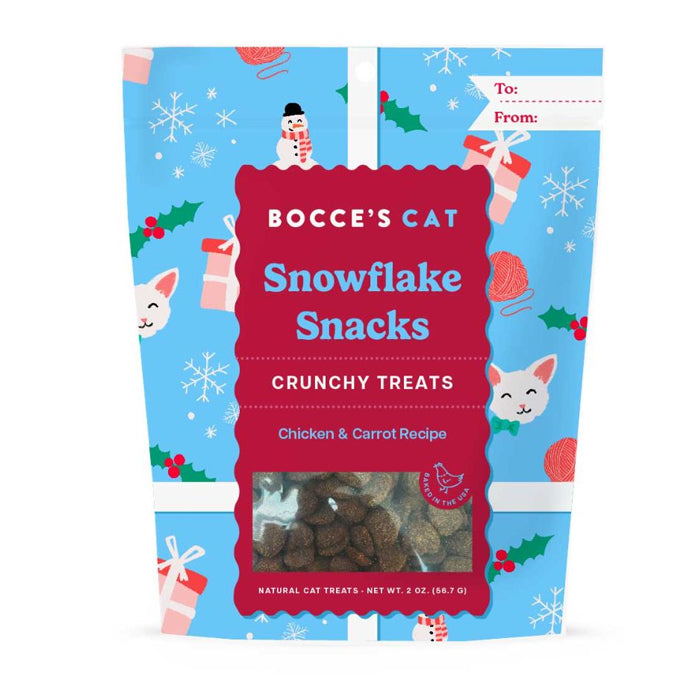 Cat Treats Snowflake Snacks