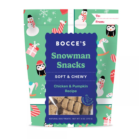 Snowman Snacks Soft & Chewy Dog Treats