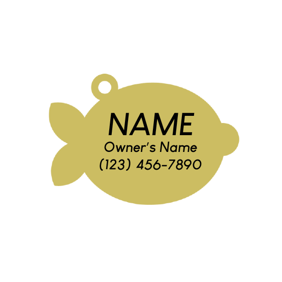 'Main Squeeze' Pet ID Tag