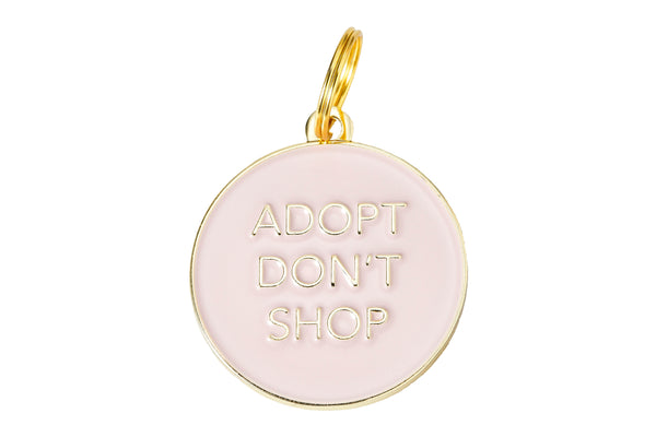 'Adopt Don't Shop' Pet ID Tag