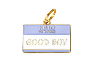 'Good Boy' Pet ID Tag