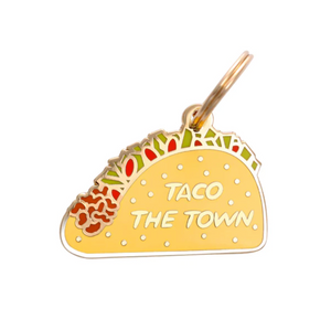 'Taco the Town' Pet ID Tag