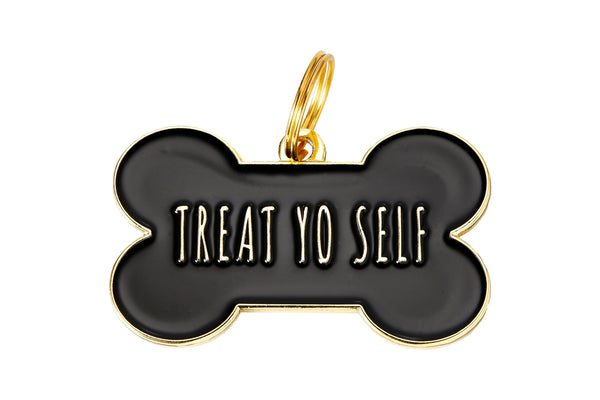 'Treat Yo Self' Pet ID Tag