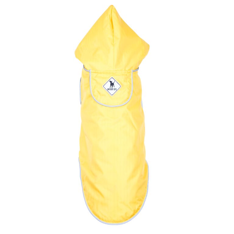 Dog Raincoat - Yellow/Duck